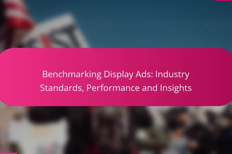 Benchmarking Display Ads: Industry Standards, Performance and Insights