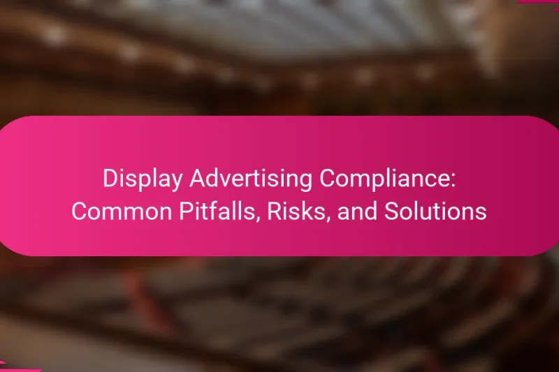 Display Advertising Compliance: Common Pitfalls, Risks, and Solutions
