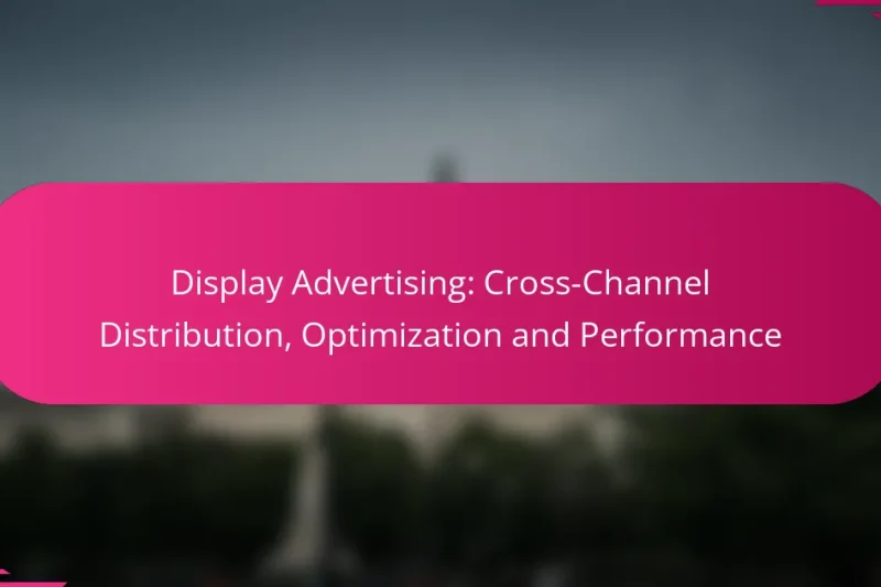 Display Advertising: Cross-Channel Distribution, Optimization and Performance